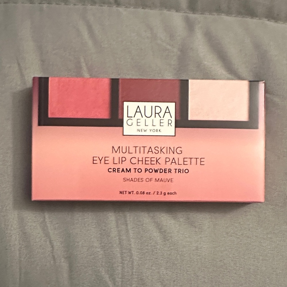 Laura Geller Multitasking Palette - Pink and Cream